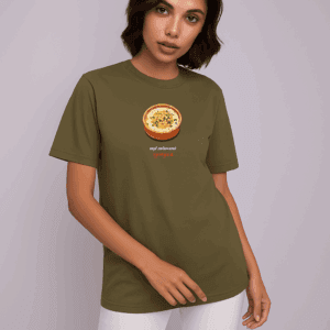 Мокап 1 — Клуб Хумуса Футболка с принтом "Клуб любителей хумуса"